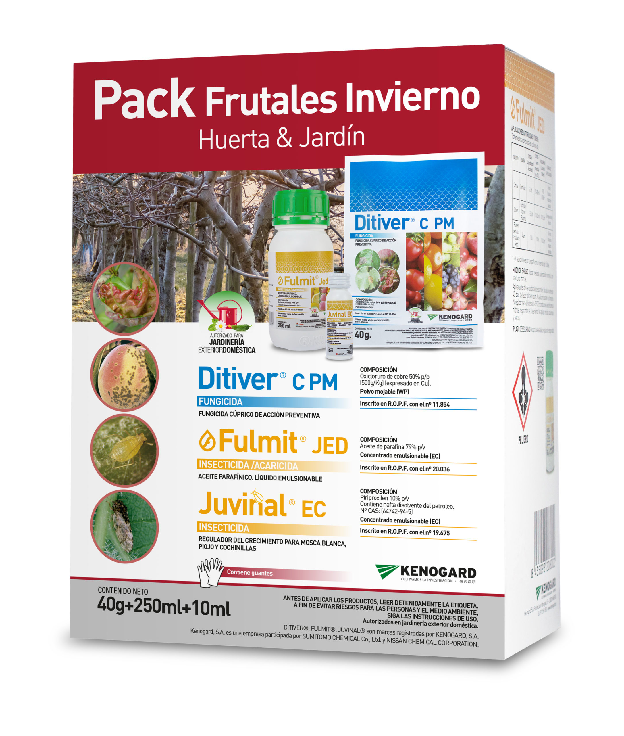 Pack Frutales Invierno Huerta & Jardín
